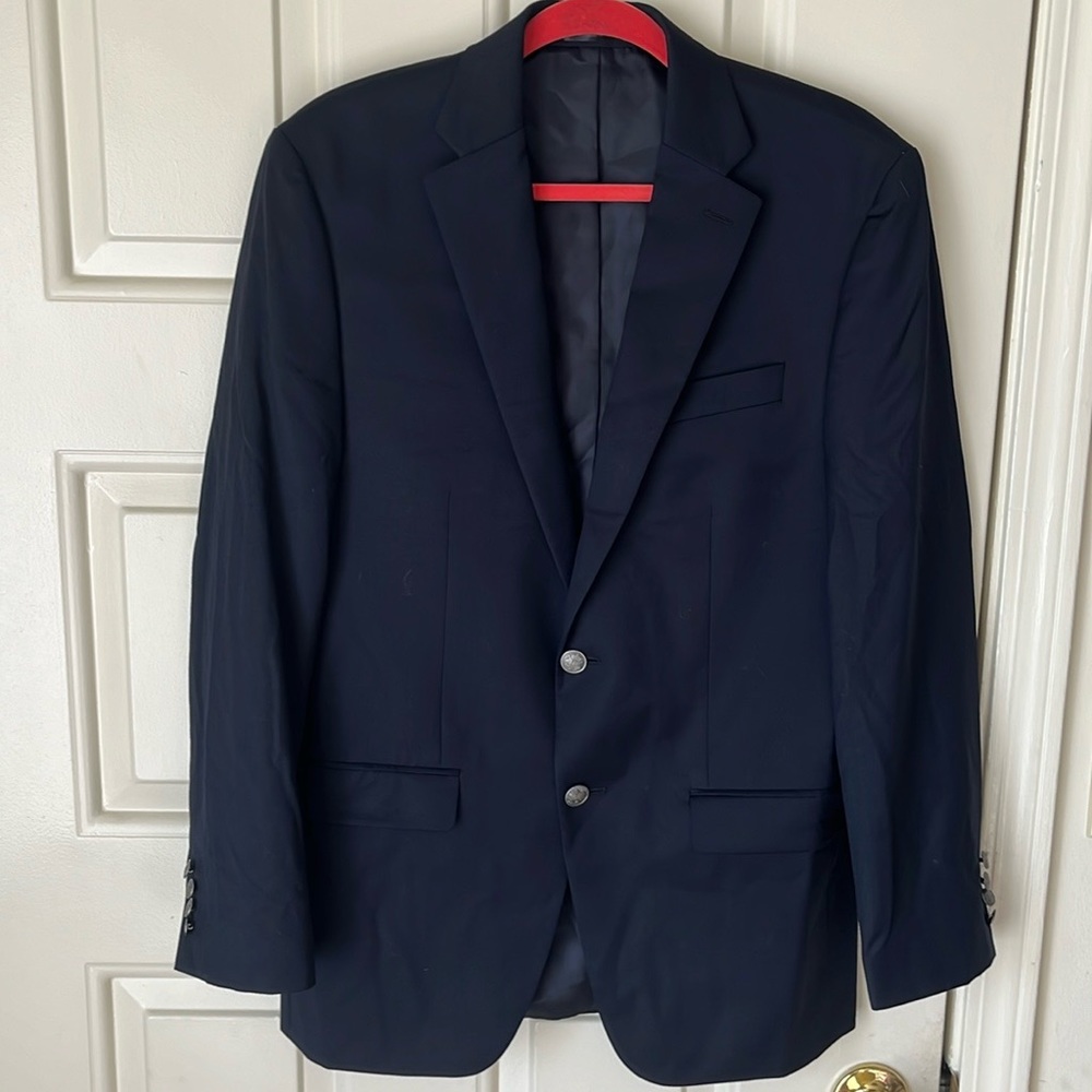 MICHAEL Michael Kors Dark Navy Two-Button Sport Coat